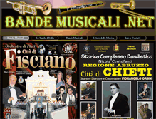 Tablet Screenshot of bandemusicali.net